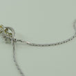 Laden Sie das Bild in den Galerie-Viewer, Damen Collier mit Perlen & Diamanten 0,30ct / 585er 14 Karat Weißgold -42cm-