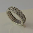 Laden Sie das Bild in den Galerie-Viewer, Bi-Color Memory-Ring - mit Zirkonia / 925er Silber