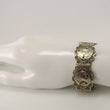 Laden Sie das Bild in den Galerie-Viewer, Antik Art Deco Armband Silber 835er filigran floral