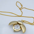 Laden Sie das Bild in den Galerie-Viewer, Halskette Kettenuhren Damen Uhr mit Kette Quarz/ Vergoldet
