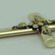 Laden Sie das Bild in den Galerie-Viewer, Antikes Biedermeier Kreuz - 585er 14 Karat Gold