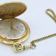 Laden Sie das Bild in den Galerie-Viewer, Vintage Arsa Incabloc Taschen Uhr Handaufzug mit Kette / Vergoldet