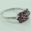 Laden Sie das Bild in den Galerie-Viewer, Damenring mit Amethyst / 925er Silber / 67 21,3 mm Ø
