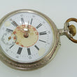 Laden Sie das Bild in den Galerie-Viewer, Remontoir Taschenuhr / Handaufzug - 6 Rubis / 800er Silber