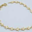 Laden Sie das Bild in den Galerie-Viewer, Damen Armkette mit Diamanten 0,20ct, 18 Karat 750er Gold - 18,5cm