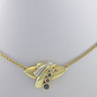 Laden Sie das Bild in den Galerie-Viewer, Kette & Diamant Anhänger mit div. Edelsteine / 585er 14 K Gold 43 cm