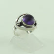 Laden Sie das Bild in den Galerie-Viewer, Vintage Damenring 925er Silber mit Amethyst 51 16,2 mm Ø