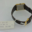 Laden Sie das Bild in den Galerie-Viewer, Zentra de Z / Damenuhr - vergoldet / Handaufzug / braunes Lederarmband