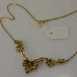 Laden Sie das Bild in den Galerie-Viewer, Vintage Collier mit Granat / 333er 8 Karat Gelgold 40cm