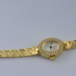 Laden Sie das Bild in den Galerie-Viewer, FERO Feldmann - 17 Jewels - Damenuhr mit Zirkonia / Handaufzug / vergoldet
