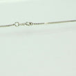 Laden Sie das Bild in den Galerie-Viewer, Vintage Damen Kette 925er Silber mit Zirkonia Anhänger in Perlenoptik