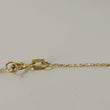 Laden Sie das Bild in den Galerie-Viewer, Vintage Collier mit Zirkonia / 585er 14 Karat Gelbgold / ca. 44 cm