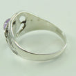 Laden Sie das Bild in den Galerie-Viewer, Vintage Damenring 835er Silber mit Amethyst 57 18,1 mm Ø