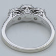 Laden Sie das Bild in den Galerie-Viewer, Past Present Future Ring Diamant 2,0 ct / 585er - 14 K Gold Gr. 55 17,5 mm Ø