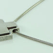 Laden Sie das Bild in den Galerie-Viewer, Vintage Unisex Kette 925er Silber mit Kreuz Anhänger