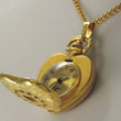 Laden Sie das Bild in den Galerie-Viewer, HALS KETTENUHR MAJESTIC-TASCHENUHR MIT KETTE-QUARZ