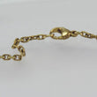 Laden Sie das Bild in den Galerie-Viewer, Gold Kette mit Anhänger Amethyst & Diamanten 0.06 ct Gelbgold 333er 8 Karat