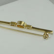 Laden Sie das Bild in den Galerie-Viewer, Vintage Anstecknadel mit Opal & Zirkonia / 333er - 8 Karat Gelbgold