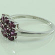 Laden Sie das Bild in den Galerie-Viewer, Damenring mit Amethyst / 925er Silber / 67 21,3 mm Ø