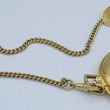 Laden Sie das Bild in den Galerie-Viewer, Vintage Arsa Incabloc Taschen Uhr Handaufzug mit Kette / Vergoldet