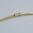 Laden Sie das Bild in den Galerie-Viewer, Collier mit ca, 0.70 ct.Diamanten &amp; Brillanten / 585er 14 Karat Gold 42 cm

