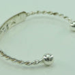 Laden Sie das Bild in den Galerie-Viewer, Vintage Damen Armreif 925er Silber "Pebro"
