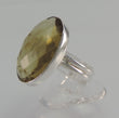 Laden Sie das Bild in den Galerie-Viewer, Solitär-Ring - mit großem Rauchquarz/ 925er Silber Ringgröße 61 19,4 mm Ø
