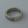 Laden Sie das Bild in den Galerie-Viewer, Bi-Color Memory-Ring - mit Zirkonia / 925er Silber
