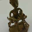 Laden Sie das Bild in den Galerie-Viewer, Afrikanische Kunst - Dekorative Bronzefigur / Handarbeit
