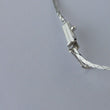 Laden Sie das Bild in den Galerie-Viewer, Collier mit "Saphire" / 835 Silber / ca. 40,0 cm
