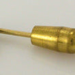 Laden Sie das Bild in den Galerie-Viewer, Vintage Anstecknadel mit Perle &amp; Diamant 0.02 ct. / 585er 14 Karat Gold
