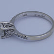 Laden Sie das Bild in den Galerie-Viewer, Damenring mit Brillanten 0.31 ct 585erer 14 Karat Gold - 53 16,8 mm Ø
