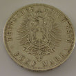 Laden Sie das Bild in den Galerie-Viewer, 5 Mark Silber Silbermünze / Wilhelm Deutscher Kaiser König V. Preussen / 1876 A
