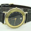 Laden Sie das Bild in den Galerie-Viewer, Junghans Herrenuhr mit 11 Simili-Steine Vergoldet Quartz Ref : 41/7952
