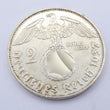 Laden Sie das Bild in den Galerie-Viewer, Drittes Reich 2 Reichsmark Silbermünze 1937 D - Hindenburg mit HK
