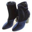 Laden Sie das Bild in den Galerie-Viewer, Vero Cuoio Stiefel Gr. 38,5 Blau Samt Damen Schuhe Boots
