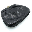Laden Sie das Bild in den Galerie-Viewer, Vintage Bettl Moob Design Baby Krokodil Damen Handtasche Schwarz Made in Italy
