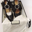 Laden Sie das Bild in den Galerie-Viewer, Original Gucci Pumps Schuhe Highheels Größe 38 / Strasssteine-
