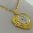 Laden Sie das Bild in den Galerie-Viewer, HALS KETTENUHR AMILA DE LUXE-TASCHENUHR MIT KETTE-HANDAUFZUG
