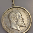 Laden Sie das Bild in den Galerie-Viewer, 3 Mark Silbermünzanhänger aus dt. Kaiserreich 1909 F - Wilhelm II. Württemberg
