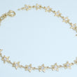 Laden Sie das Bild in den Galerie-Viewer, Damen Armkette mit Diamanten 0,20ct, 18 Karat 750er Gold - 18,5cm
