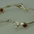 Laden Sie das Bild in den Galerie-Viewer, schönes Armband mit Karneol / 925er Silber / ca. 16,5 cm

