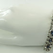 Laden Sie das Bild in den Galerie-Viewer, Vintage Damen Armband mit Zirkonia &amp; Farbsteinen Modeschmuck 21 cm
