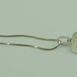 Laden Sie das Bild in den Galerie-Viewer, Vintage "Fossil" Damen 925er Silber Kette &amp; 835er Silber Anhänger mit Rubin
