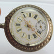 Laden Sie das Bild in den Galerie-Viewer, Vintage Franz Kiermeier Taschenuhr Handaufzug 800er Silber
