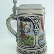 Laden Sie das Bild in den Galerie-Viewer, Bierkrug mit Zinndeckel / 0,5 Liter / Gerzit
