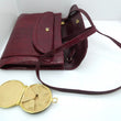 Laden Sie das Bild in den Galerie-Viewer, Vintage Damen Handtasche Maximus echtes Eidechsen Leder made in Italy
