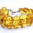 Laden Sie das Bild in den Galerie-Viewer, Vintage Damen Armband Bernstein 20cm
