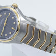 Laden Sie das Bild in den Galerie-Viewer, Ebel Classic Wave Lady Damenuhr Stahl&amp;Gold 750er 18 K Mit Diamanten Ref: 1216283
