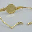 Laden Sie das Bild in den Galerie-Viewer, Vintage Armband mit "Zirkonia" 750er - 18 Karat Gold
